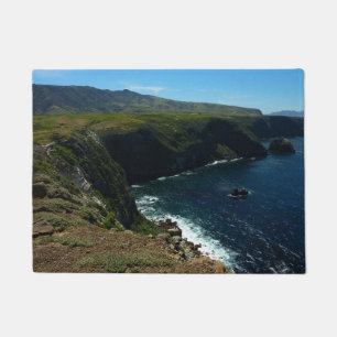 Paillasson Vue de l'île Père Noël Cruz dans les îles Channel