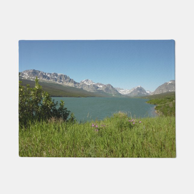 Paillasson Vue du lac Swiftcurrent au Glacier National Park (Devant)