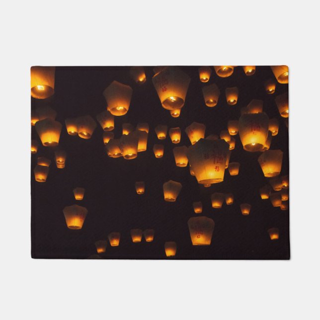 Paillasson Vue nocturne des Sky Lanterns (Devant)