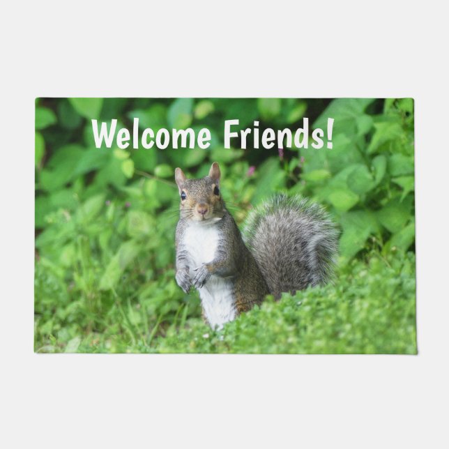 Paillasson Welcome Friends Squirrel (Devant)