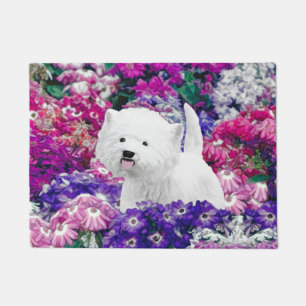 Paillasson West Highland White Terrier Peinture Chien Art