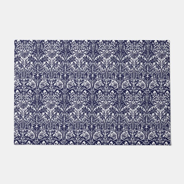 Paillasson William Morris " Bluebell ou Columbine5 " (Devant)