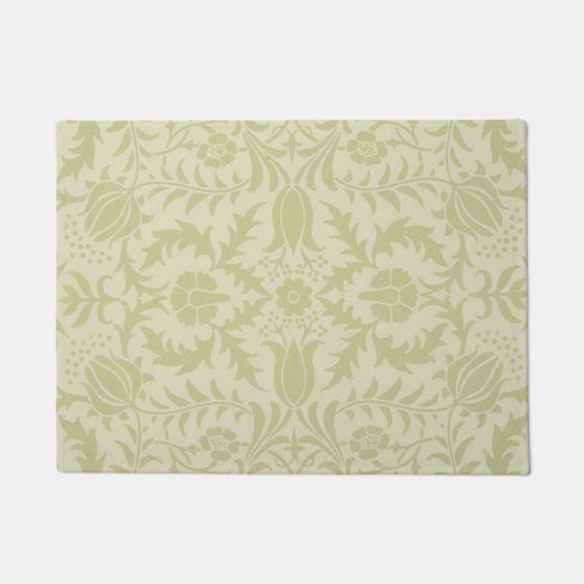 Paillasson William Morris Borge Mariage Soft Green (Devant)