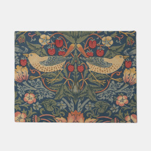 Paillasson William Morris Fraise Voleurs Oiseaux