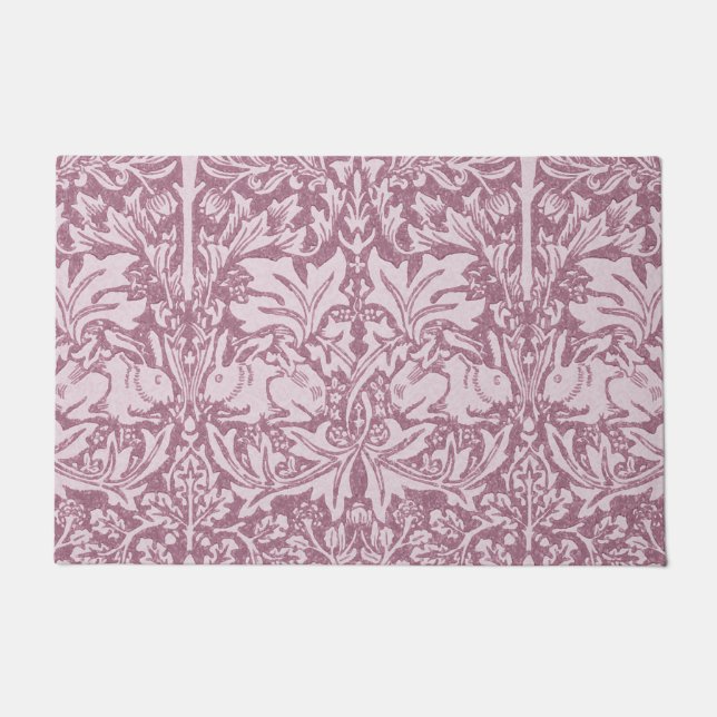 Paillasson William Morris, Le voleur de fraises, revamped, ar (Devant)