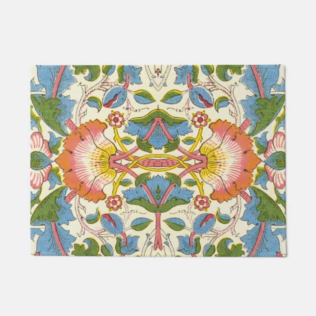 Paillasson William Morris Loddon Blossom Motifs Floraux (Devant)