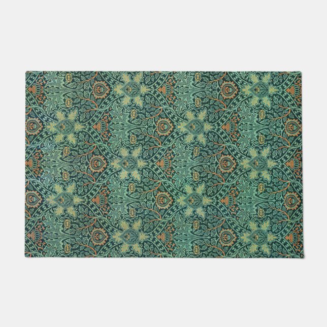 Paillasson William Morris motif, Ispahan, (Devant)