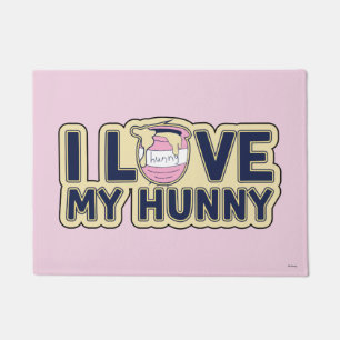 Paillasson Winnie L'Ourson  J'aime mon amour