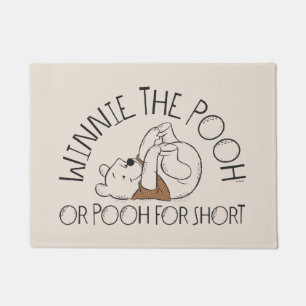 Paillasson Winnie l'ourson ou l'ourson pour court terme