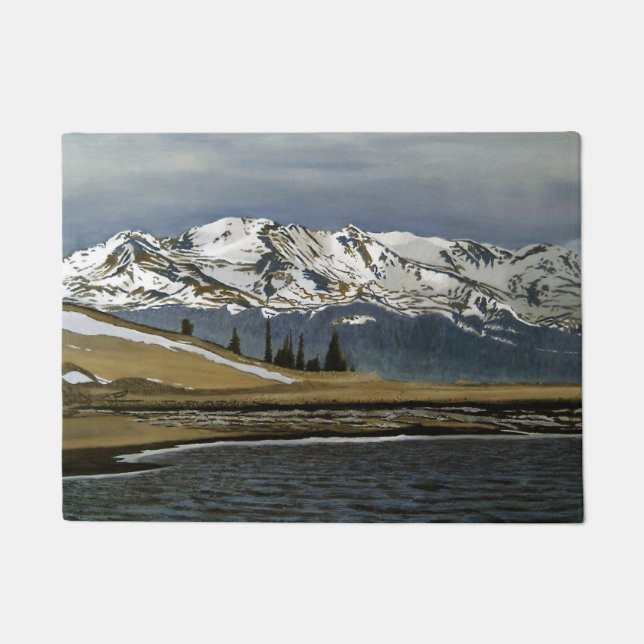 Paillasson Winter Leadville Colorado (Devant)