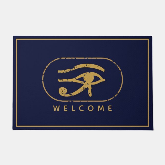 PAILLASSON YEUX ROYAL DE HORUS DOORMAT (Devant)