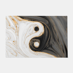 Paillasson Yin Yang Liquid Marble