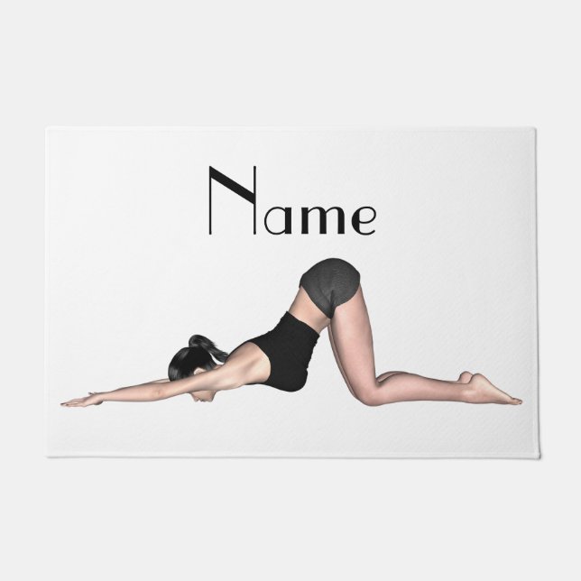 Paillasson Yoga Poses Thunder_Cove (Devant)