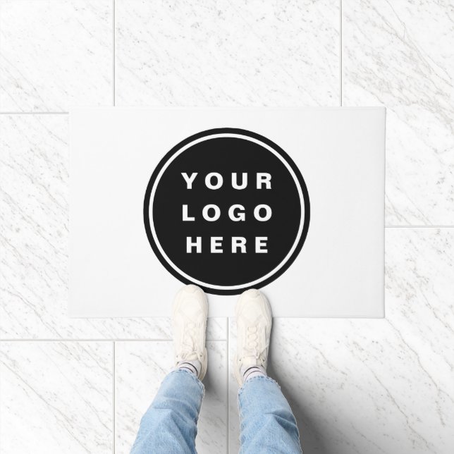 Paillasson Your Business Logo Promoteur Business Company (Intérieur)
