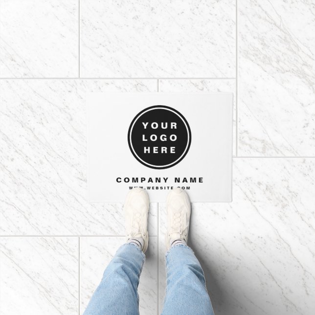 Paillasson Your Business Logo Promoteur Business Company (Intérieur)
