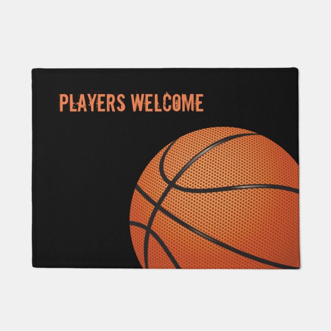Paillassons de thème de basket-ball (Devant)