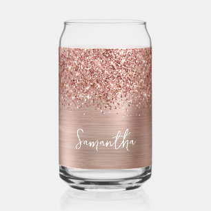 Pailleté Rose Gold Glam Nom