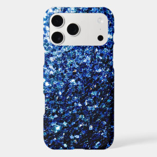 Paillettes bleu foncé scintillent