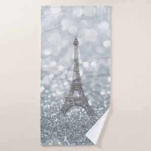 Paillettes d'Argent Étincelles Paris Tour Eiffel G