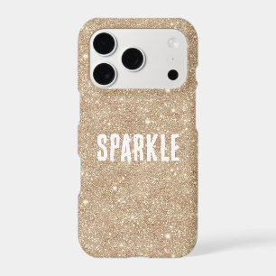 Paillettes dorées scintillantes