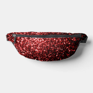 Paillettes fausses scintillantes rouge foncé