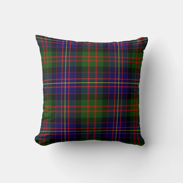 Paillettes Plaid Chalmers Tartan Coussin (Recto)