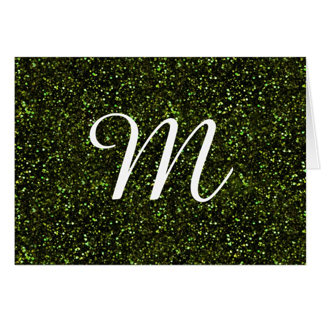 Paillettes vert pomme foncé (Devant horizontal)