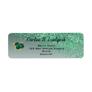 Paillettes Vertes, Roses Vertes Sweet 16