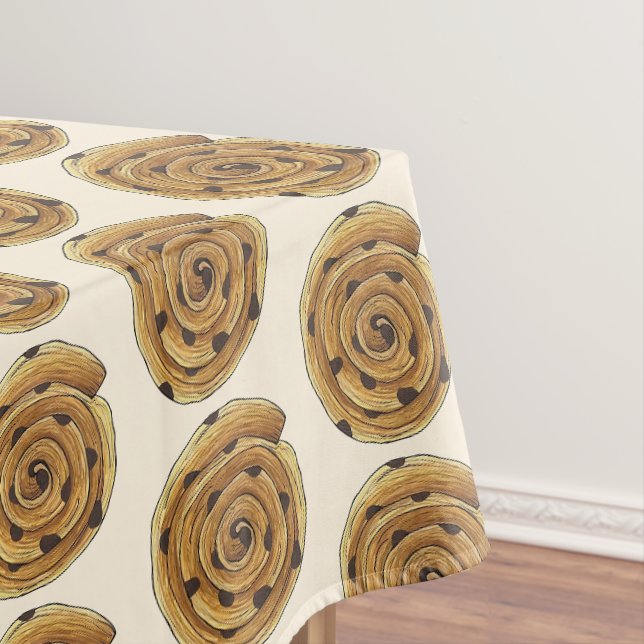 Pain Aux Raisins French Patisserie Bakery Food Tablecloth (In Situ)