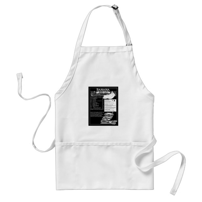 Pain de banane recette tablier (Devant)