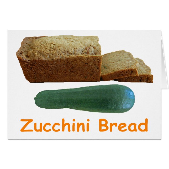 Pain de courgette (Devant horizontal)