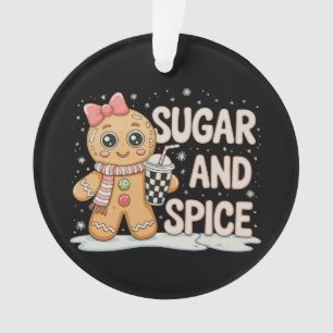 Pain d'épice Sucre Épice Bougie Rose Noël Xmas