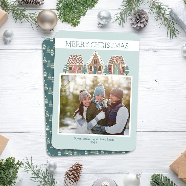 Pain d'épices - Carte photo de Noël pour la famill (Créateur téléchargé)