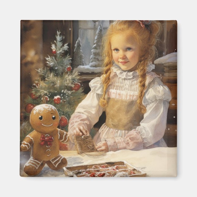 Pain d'épices Cookies Pays Aimant de cuisine (Devant)