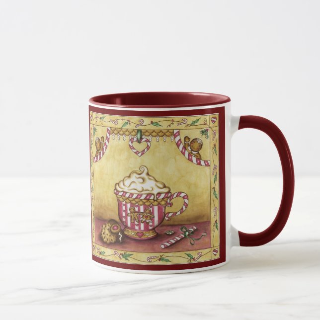 Pain d'épices Noël Cookies Café Mug (Droite)