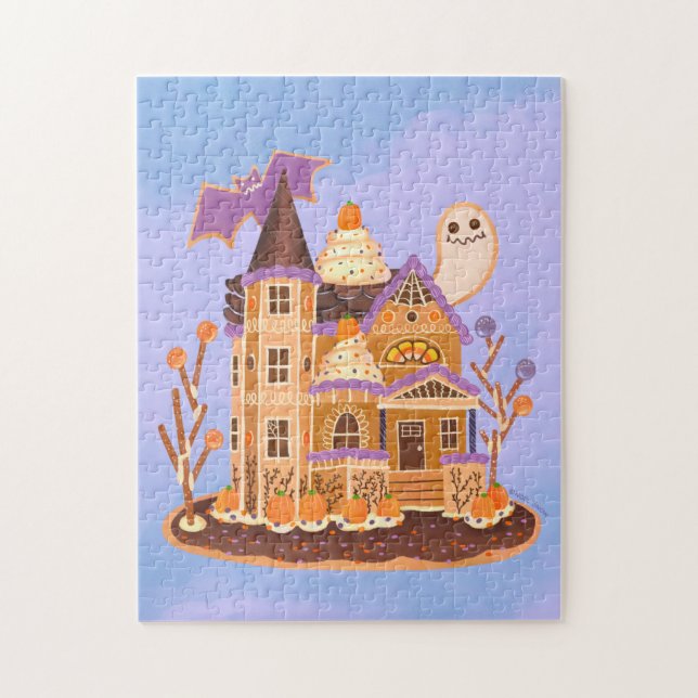 Pain d'hiver Maison Jigsaw Puzzle (Vertical)