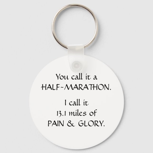 Pain & Glory - Half Keychain (Front)