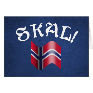 Pain grillé potable de la Norvège de drapeau