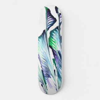 Pain Remover 1 Purple Green Skateboard Deck