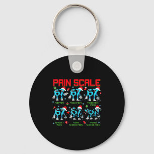 Pain Scale Steal A Six Seven Brainrot Italian Funn Keychain