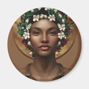 Pain to Power African-American Queen Magnet