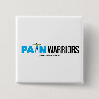 Pain Warriors Movie 2 Inch Square Button