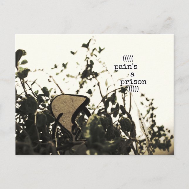 pain's a prison postcard (Front)