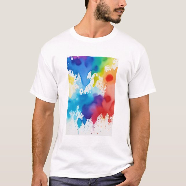 paint #8 T-Shirt (Front)