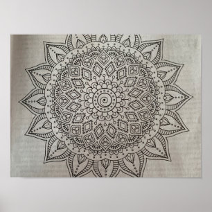 Paint a wisdom talisman. poster