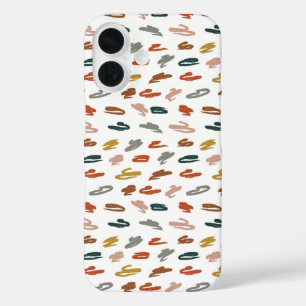 Paint Abstract Pattern File Folders Case-Mate iPho iPhone 16 Case