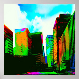 Paint all over the City Poster