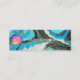 Paint and Lines Social Media Instagram Mini Business Card