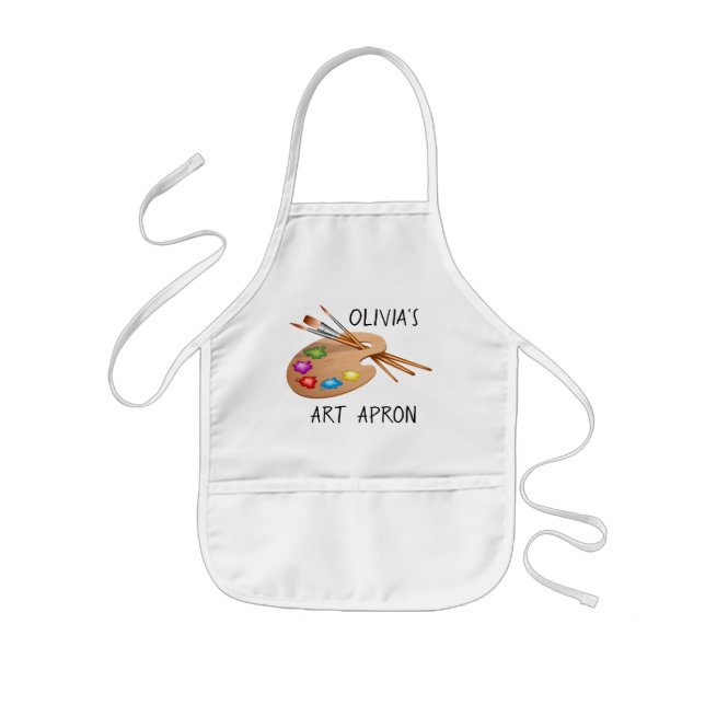 Paint and Pallet Kids Apron (Front)