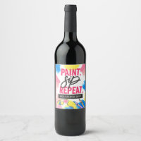Paint and Sip Bachelorette Wine Party Favour